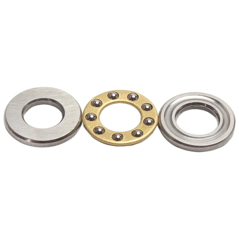 STYUI (10Pcs) F5-10M Miniature Thrust Ball Bearings 5mm x 10mm x 4mm Miniature Plane Thrust Bearings Chrome Steel One Way - Image 2